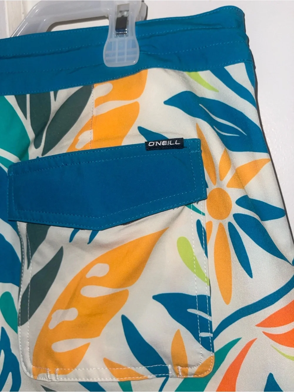 O’Neill Sol Cruzer Men's Tropical 19” Board Shorts Size 33 NWOT